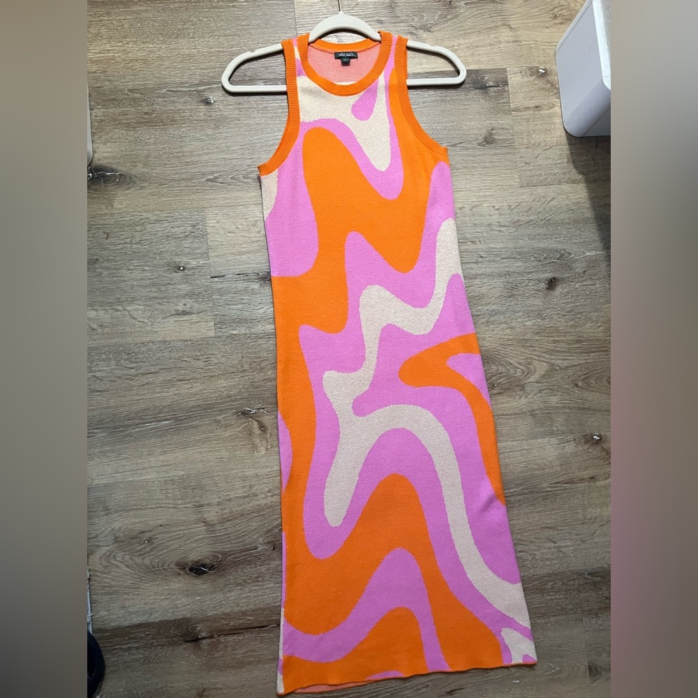 Wild fable color block midi dress